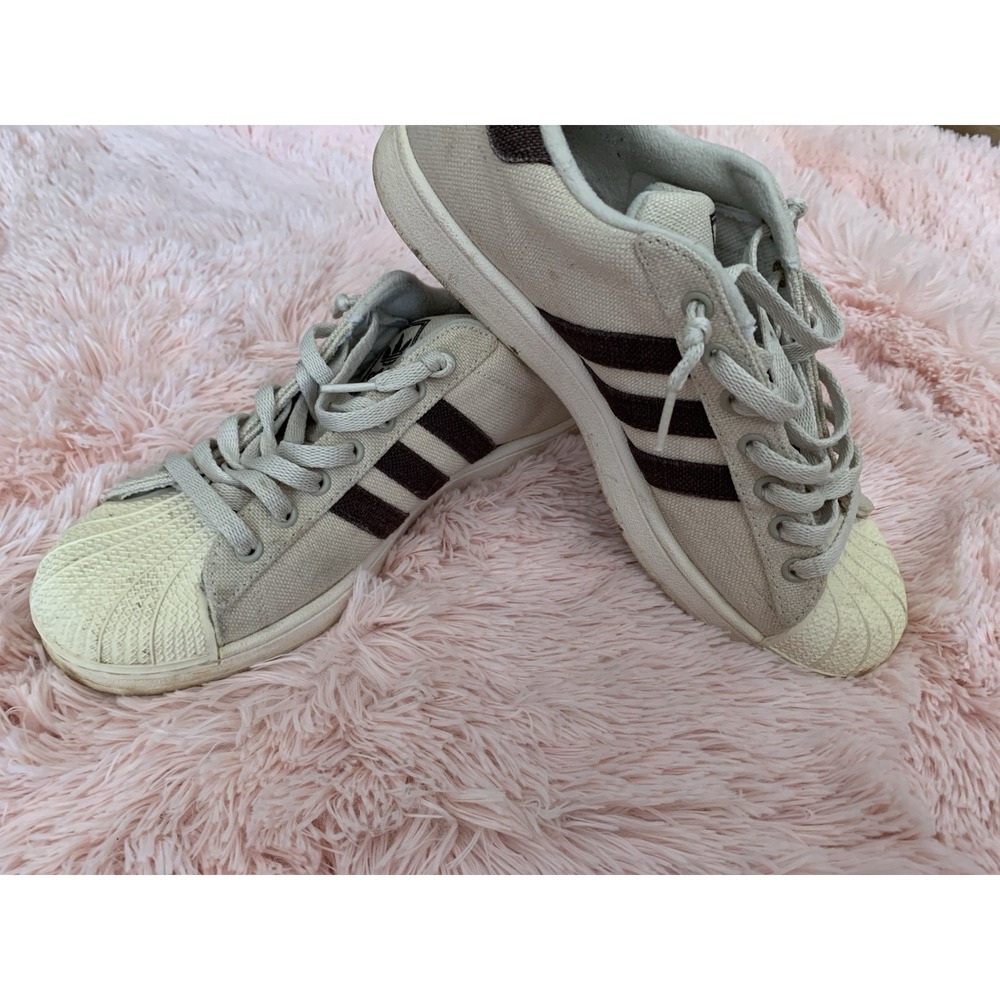 Adidas HEMP Original Superstar Shoes Men Size 10.5US Skateboard Shoe Hemp Cream